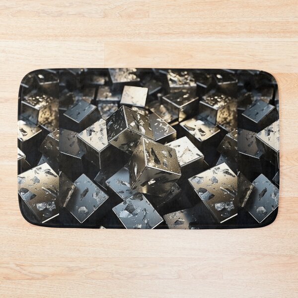 Item preview, Golden Cubes Confetti - design I designed and sold by TheLandsOfMagic.