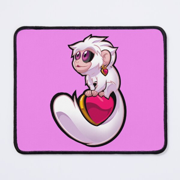Item preview, valentines day monkey (updated) designed and sold by Daximus_doodles.