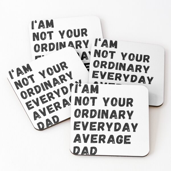 Item preview, Not your ordinary everyday average dad designed and sold by Micro-dose.
