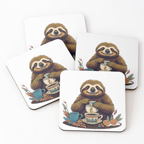 Item preview, Laidback Sloth Loving Tea designed and sold by FunShuiGB.