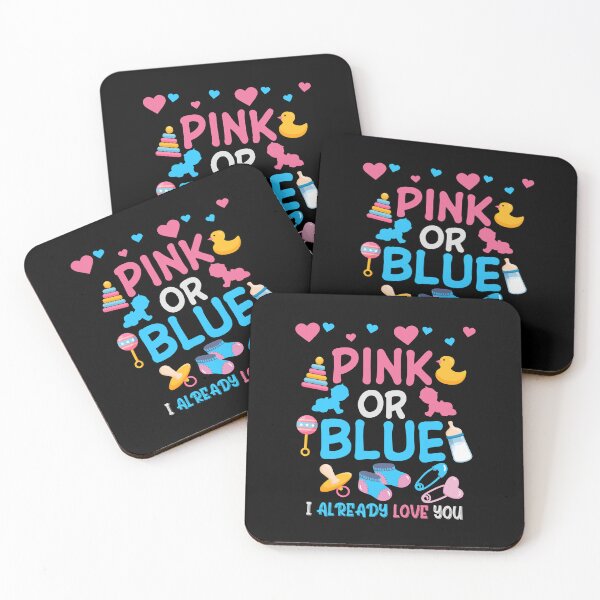 Artikelvorschau, Rosa oder Blau, ich liebe dich bereits entworfen und verkauft von PNGShop.