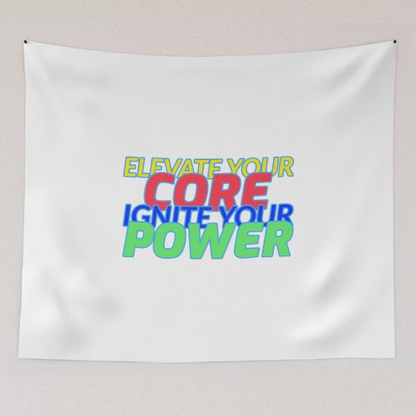 Item preview, Elevate Your Core, Ignite Your Power, Fitness designed and sold by BrindleandBale.