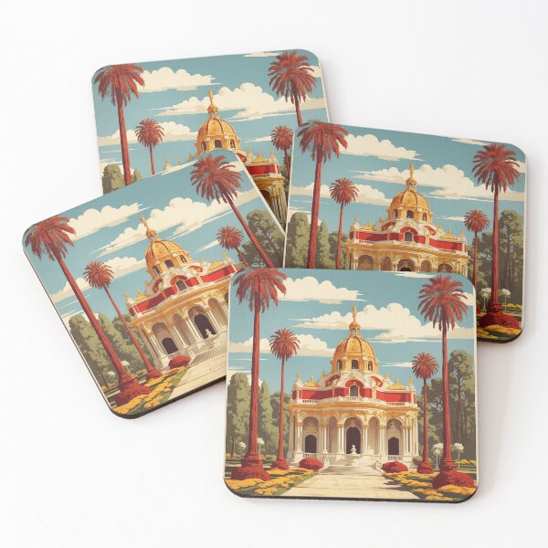 Item preview, Parque de Retiro Spain Tourism Vintage Poster designed and sold by TravelersGems.