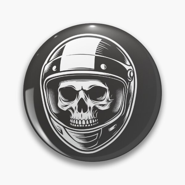 Item preview, Skull rider with cool helmet 2 reverse designed and sold by DeathRiders.