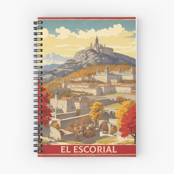 Item preview, El Escorial Spain Tourism Vintage Poster 2 designed and sold by TravelersGems.