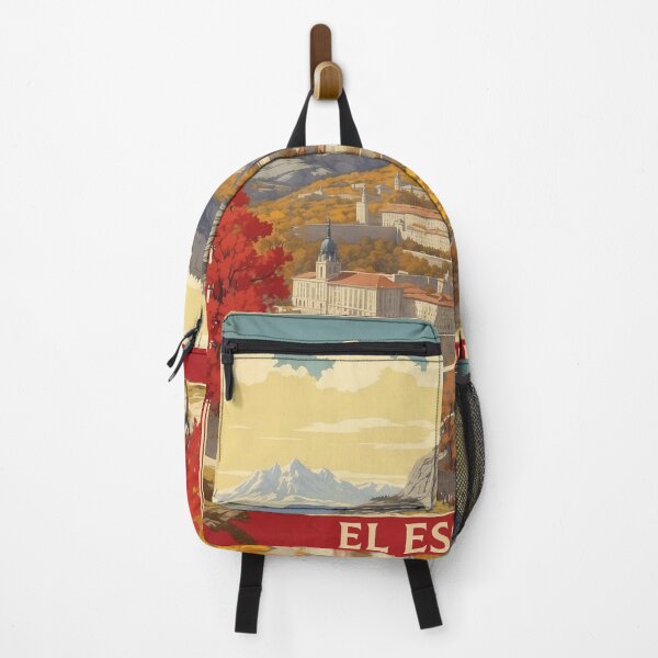 Item preview, El Escorial Spain Tourism Vintage Poster 2 designed and sold by TravelersGems.