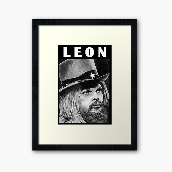 LEON Framed Art Print