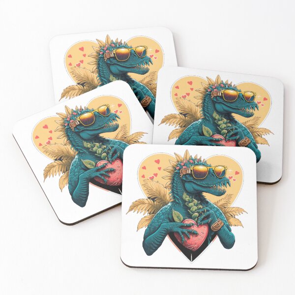 Item preview, Dino Love Affair designed and sold by StirCrazyDesign.