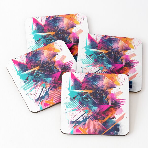 Item preview, Abstract Visionary - Mixed Media Art designed and sold by Cyberpunk-shop.