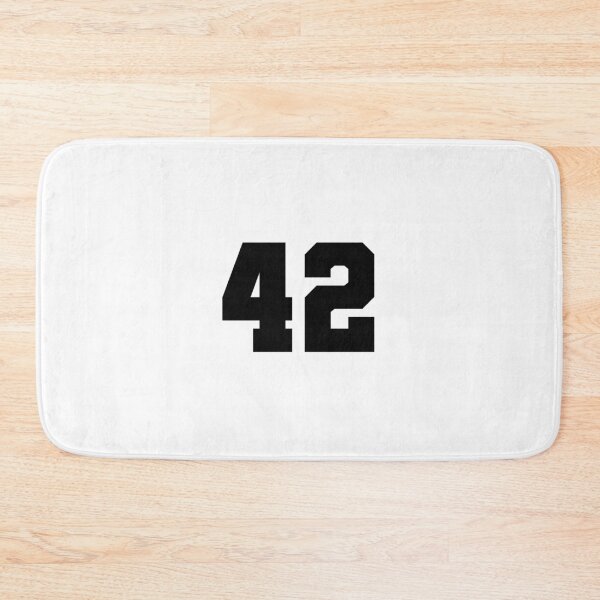 Item preview, 42, forty two, black, soccer league designed and sold by Numbers-Art.