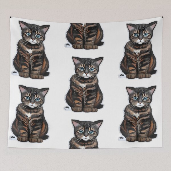Item preview, Cute tortie cat designed and sold by Merchattack.