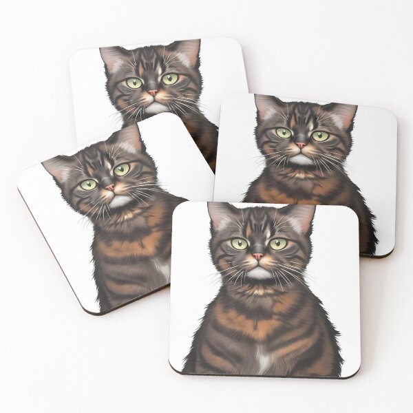 Item preview, Cute tortie cat designed and sold by Merchattack.