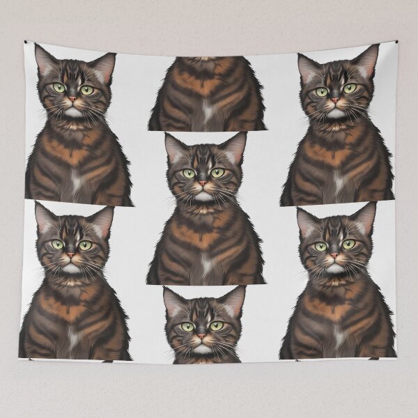 Item preview, Cute tortie cat designed and sold by Merchattack.