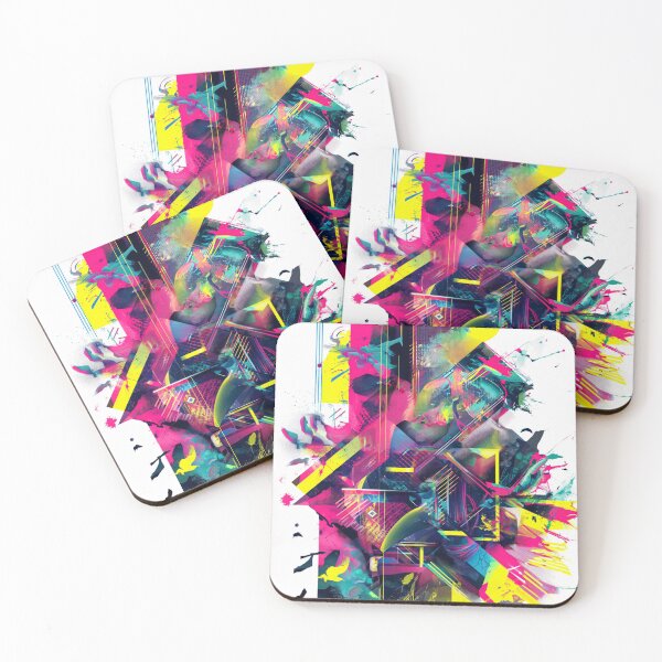 Item preview, Chromatic Abstraction - Urban Street Art designed and sold by Cyberpunk-shop.