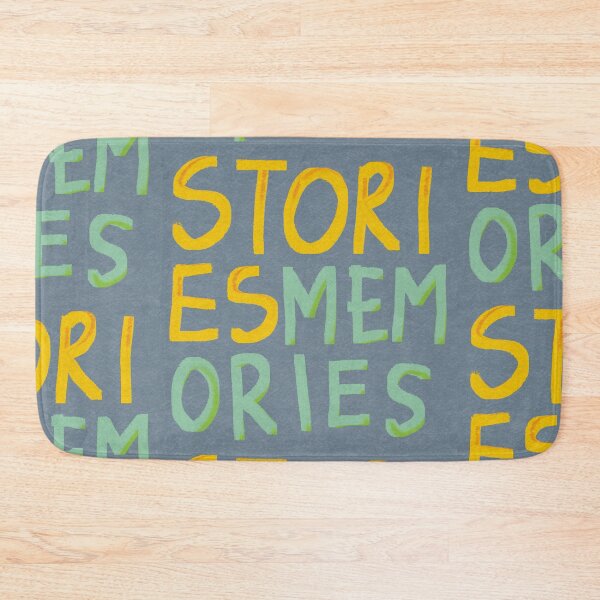 Item preview, STORIES MEMORIES word art print designed and sold by nataliavandalia.
