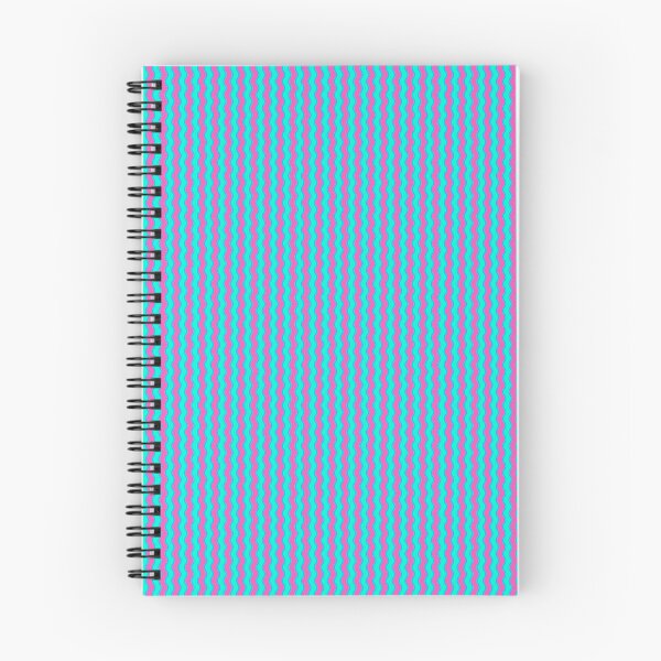 Item preview, Pink Teal & Blue Vertical Segmented Waves Endless Design designed and sold by Alchemy-A-La-G.