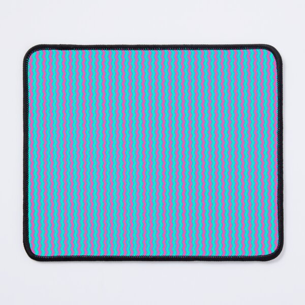 Item preview, Pink Teal & Blue Vertical Segmented Waves Endless Design designed and sold by Alchemy-A-La-G.