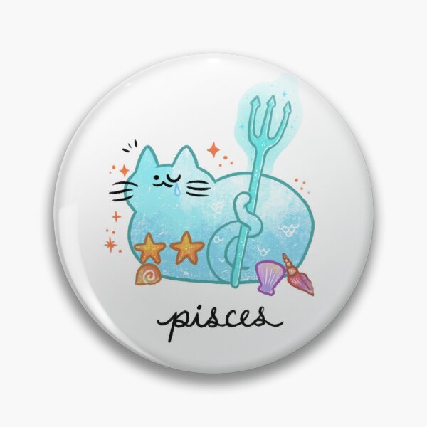 Item preview, Pisces Astrology Cat Loaf designed and sold by moon-eyes.