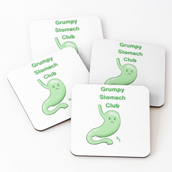 Item preview, Grumpy Stomach Club  designed and sold by PurpleForestArt.