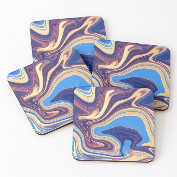 Item preview, Liquify texture bluish tones designed and sold by marco2r.