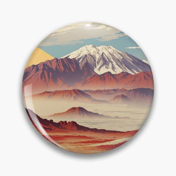 Item preview, El Teide Spain Tourism Vintage Poster designed and sold by TravelersGems.