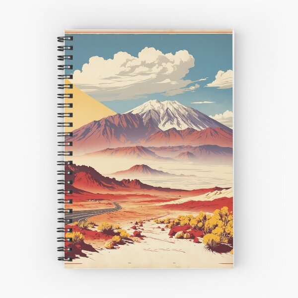 Item preview, El Teide Spain Tourism Vintage Poster designed and sold by TravelersGems.