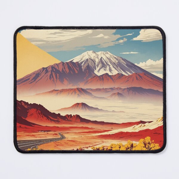 Item preview, El Teide Spain Tourism Vintage Poster designed and sold by TravelersGems.