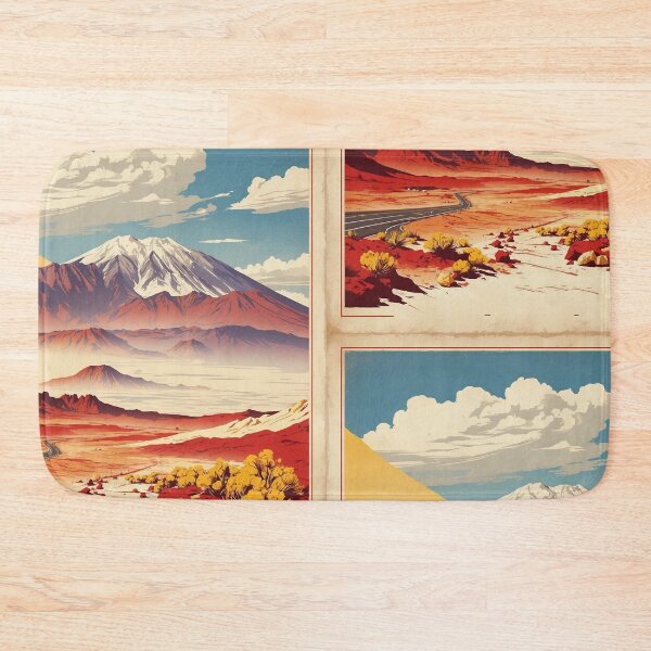 Item preview, El Teide Spain Tourism Vintage Poster designed and sold by TravelersGems.