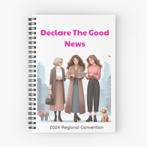 Item preview, Declare the good news (Sisters preaching to a lady who goes with her little dog) designed and sold by Friendly-Shop.