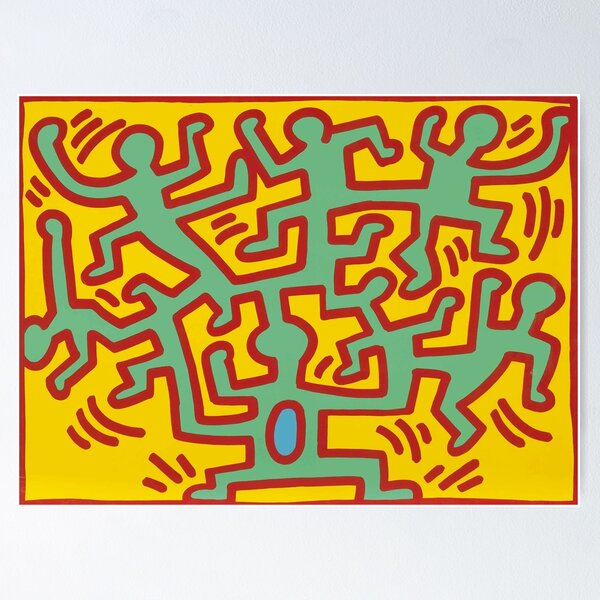 Item preview, Colorful People Pop Art designed and sold by Bob-Studio.