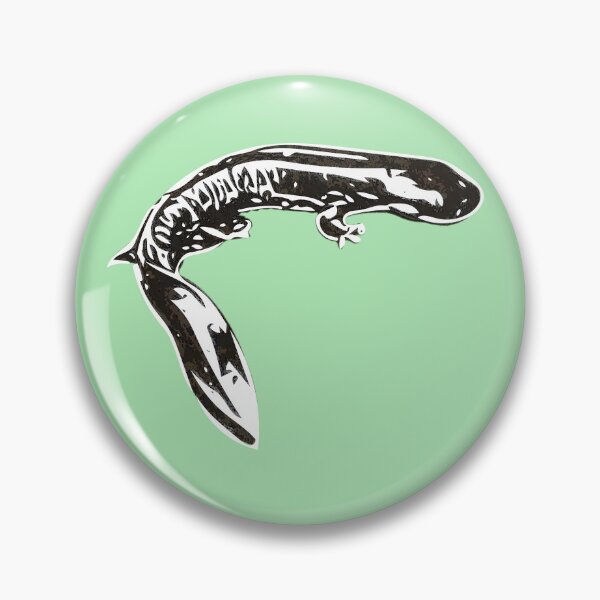 Artikelvorschau, Hellbender Salamander Weißes alternatives Design entworfen und verkauft von designsasstultd.