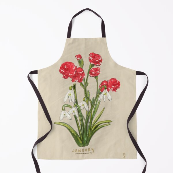 Item preview, January Birth Flower Month designed and sold by sydneybrookeart.