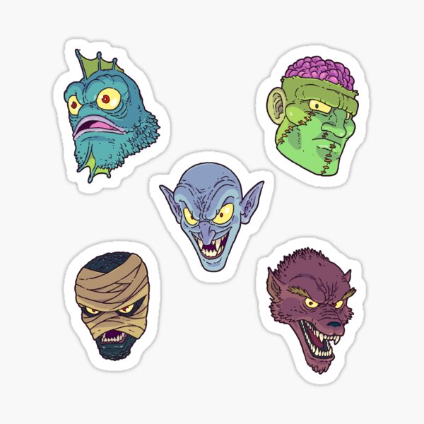 Classic Monsters Pack Sticker
