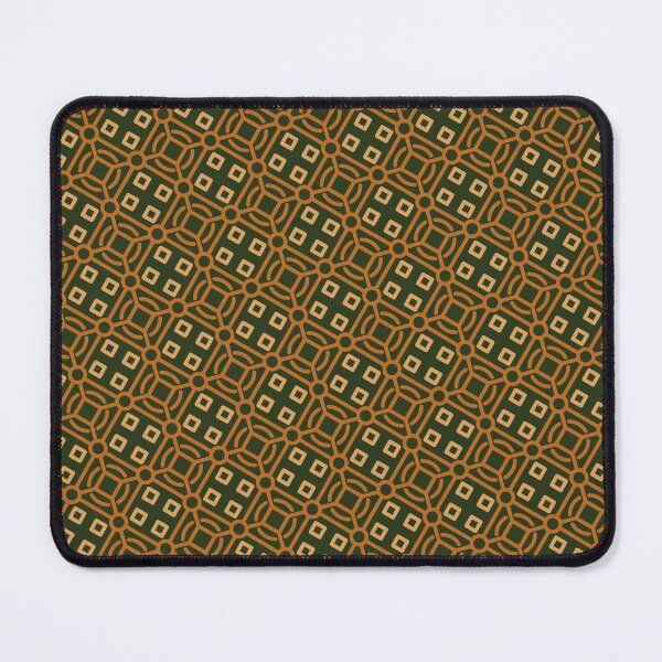 Item preview, Orange & Yellow Squares & Circles Stargate Geometric Endless Design designed and sold by Alchemy-A-La-G.