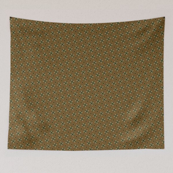 Item preview, Orange & Yellow Squares & Circles Stargate Geometric Endless Design designed and sold by Alchemy-A-La-G.