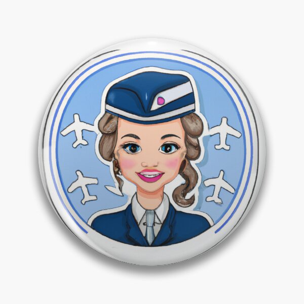 Item preview, Scandinavian stewardess designed and sold by 4estheticShop.
