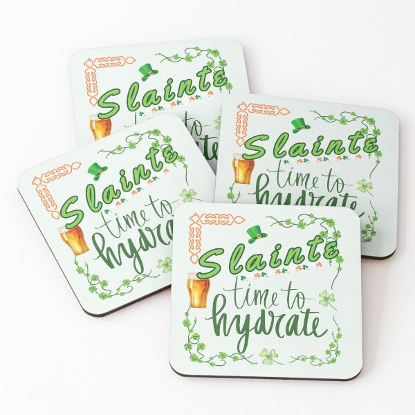 Item preview, Irish Cheer, time to hydrate Irish style. designed and sold by MCanderart.
