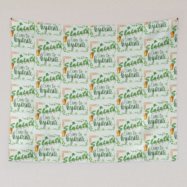 Item preview, Irish Cheer, time to hydrate Irish style. designed and sold by MCanderart.