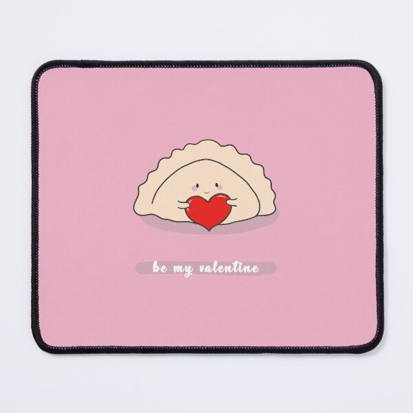 Item preview, Be My Valentine pierogi with a heart designed and sold by littlebluefawn.