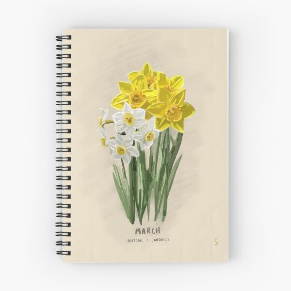 Item preview, March Birth Flower Month designed and sold by sydneybrookeart.