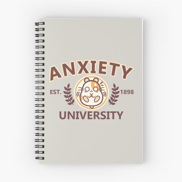 Item preview, Anxiety university anxious hamster designed and sold by NemiMakeit.