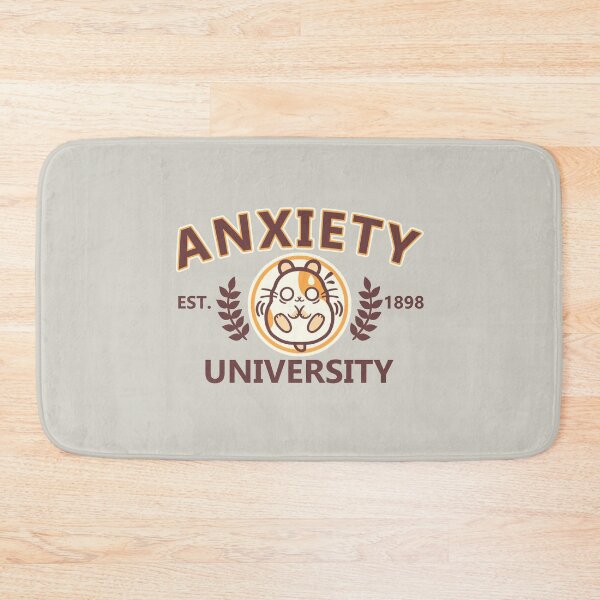 Item preview, Anxiety university anxious hamster designed and sold by NemiMakeit.