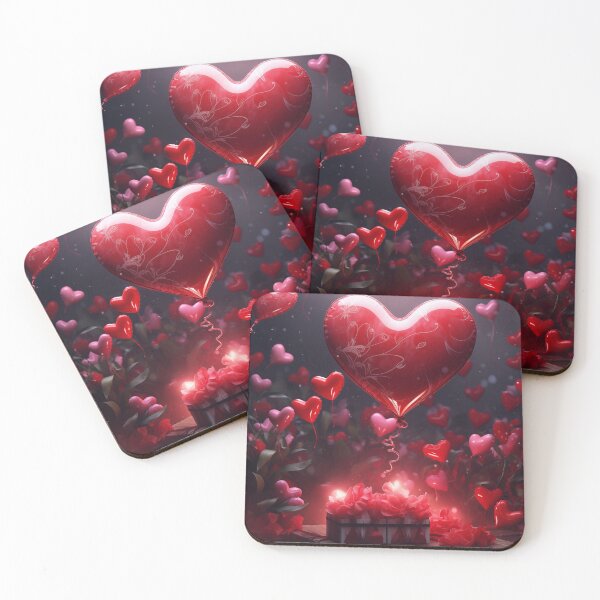 Item preview, Valentine's Day Lights: Hearts in the Magic Forest designed and sold by smartart42.