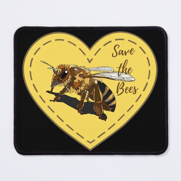 Item preview, Save the Bees | Gift for Honey Bee Lover designed and sold by Marian Murdoch.