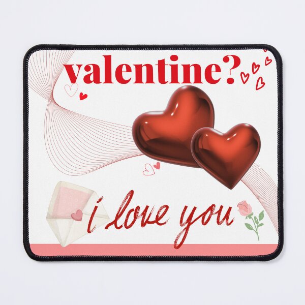 Item preview, Will You Be My Valentine, I Love You, designed and sold by saimzgraphics.