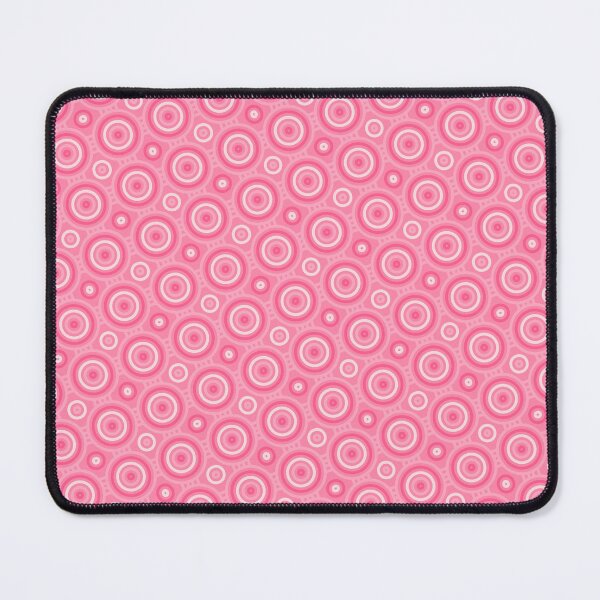 Item preview, Pink & White Grouped Connected Rings Circles Endless Design designed and sold by Alchemy-A-La-G.