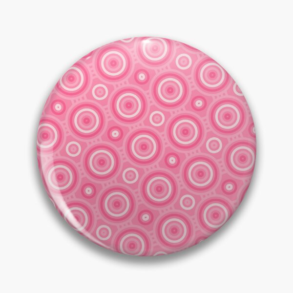 Item preview, Pink & White Grouped Connected Rings Circles Endless Design designed and sold by Alchemy-A-La-G.
