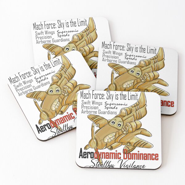 Item preview, Thunderous Vigor: Smiling Fighter Jet Design designed and sold by asprse.