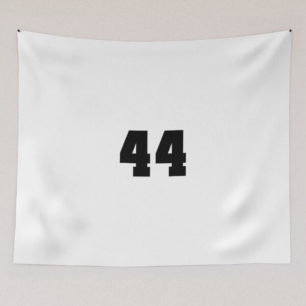 Item preview, 44, forty three, black, soccer league designed and sold by Numbers-Art.