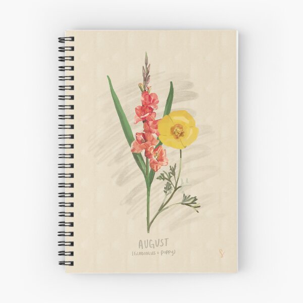 Item preview, August Birth Flower Month designed and sold by sydneybrookeart.